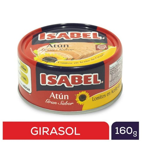 Atún Isabel Lomitos Aceite Girasol 142 g Atún Isabel Lomitos Aceite Girasol 142 g