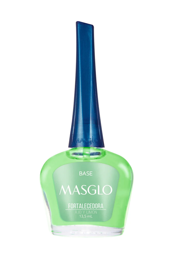 MASGLO Base Tradicional Fortalecedora  Ajo Y Limon 13,5 ml
