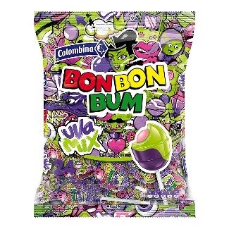 Bon Bon Bum Uva Mix x 24und x432g 1 Bon Bon Bum Uva Mix x 24und x432g
