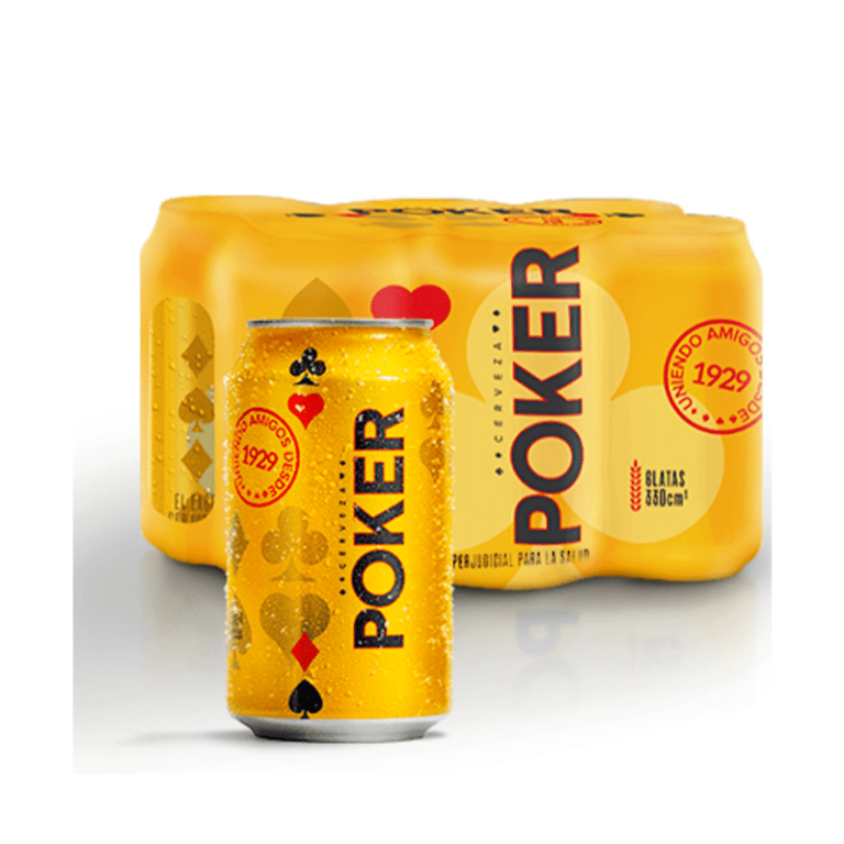 Cerveza POKER 330 ml