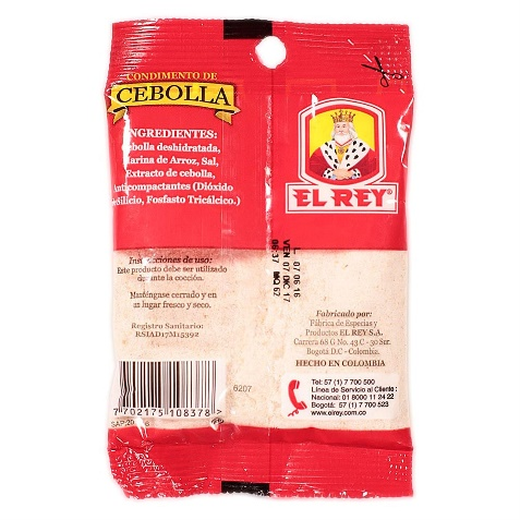 Cebolla El Rey 60 gr