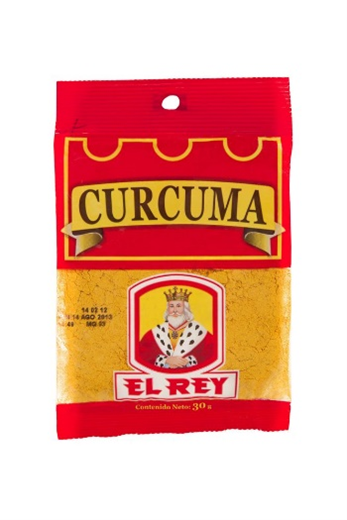 Condimento Curcuma El Rey 30 g Condimento Curcuma El Rey 25 g