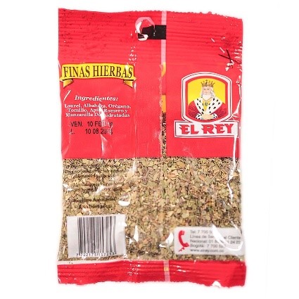 Condimento Finas Hierbas EL REY 15 g 1 Condimento Finas Hierbas EL REY 15 g