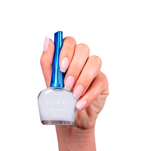MASGLO Esmalte Tradicional Cremoso Nieve 13,5 ml