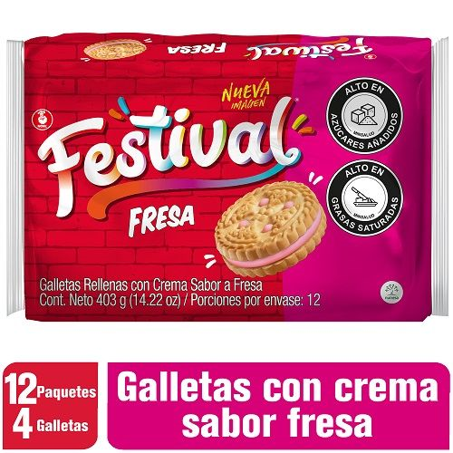 Festival Fresa x430gr 4 x 12und 1.jpg Festival Fresa 12 Und 430 g