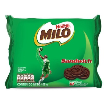 Galleta Sandwich Mllo 408 g Galleta Sandwich Milo 408 g