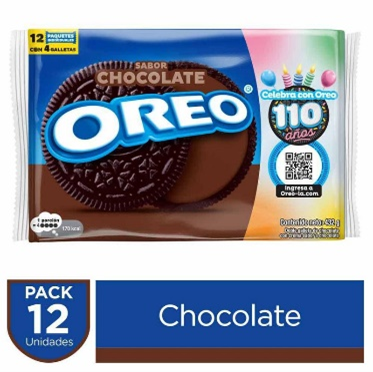 Galletas Dulces Chocolate Oreo 432 g Galletas Dulces Chocolate Oreo 432 g