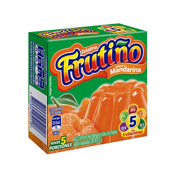 Gelatina Frutiño Mandarina 35 g Gelatina Frutiño Mandarina 35 g