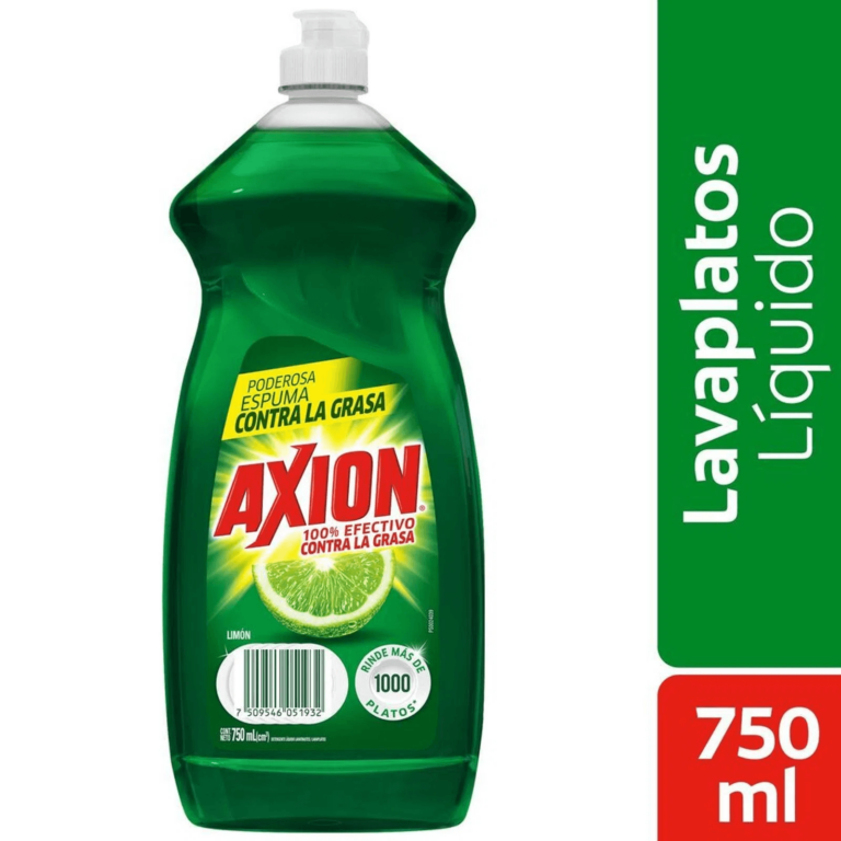 Lavaplatos Líquido Axion Limón 750 ml