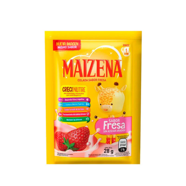 Maizena Colada Fresa 28 g