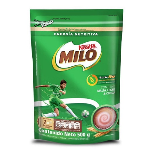 Modificador de Leche MILO ZIpper 500 g