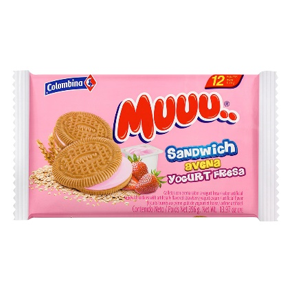 Muuu Cremada Yogurt Fresa 396 g Muuu Cremada Yogurt Fresa 396 g