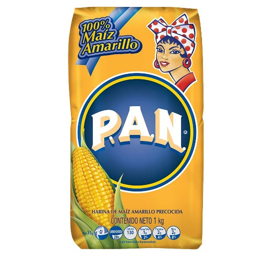 PAN Harina de Maíz Amarillo 1 kg