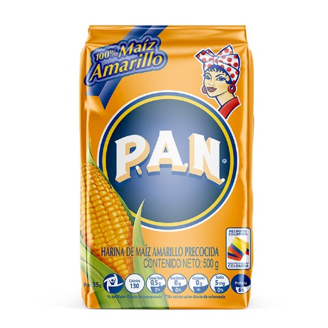 PAN Harina de Maíz Amarillo 500 g