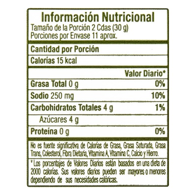 Salsa Vinagreta La Constancía 325 g