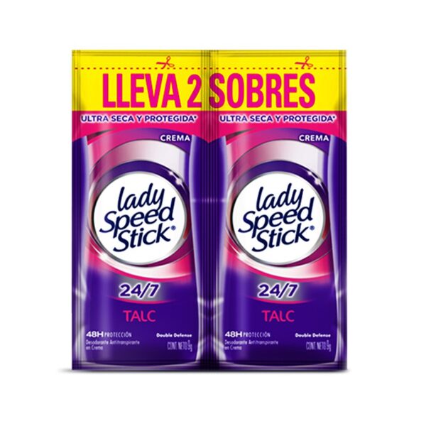 Lady Speed Stick Crema 9g, 2 sobres