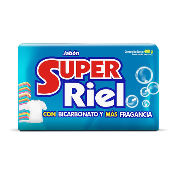 Jabon Super Riel 400 gr
