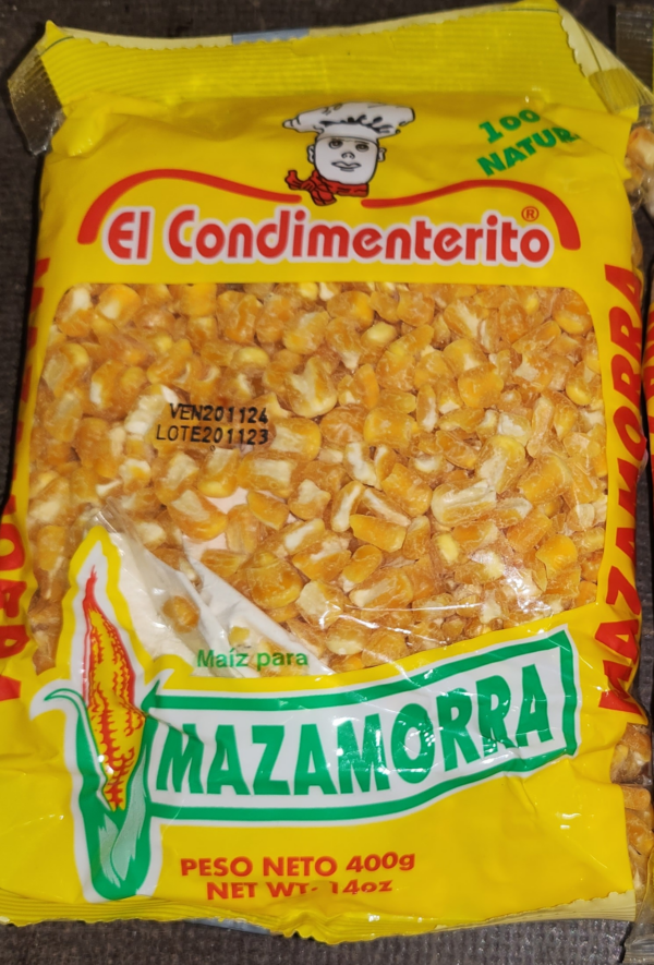Mazamorra El Condimenterito Amarilla 400 g