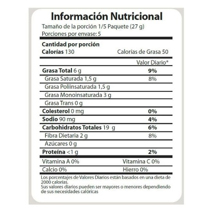 Natuchips Verde 135 gr