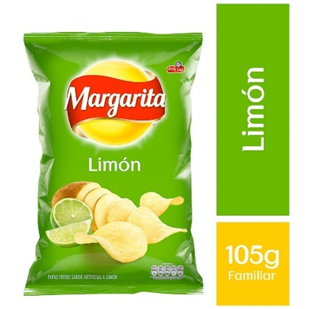 Papas Margarita Limon 105 g Papas Margarita Limon 105 g