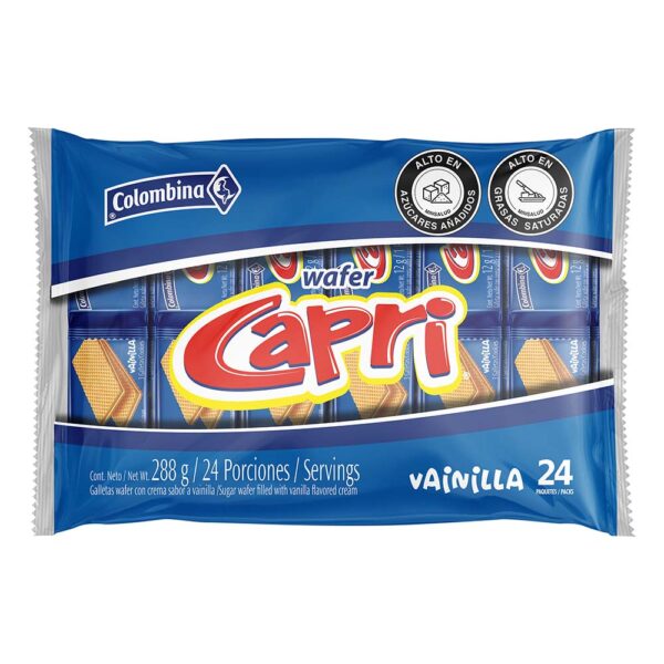 Galletas Capri Vainilla 288 gr