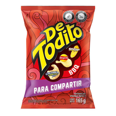 detodito BBQ 165g. DETODITO Bbq 165 gr