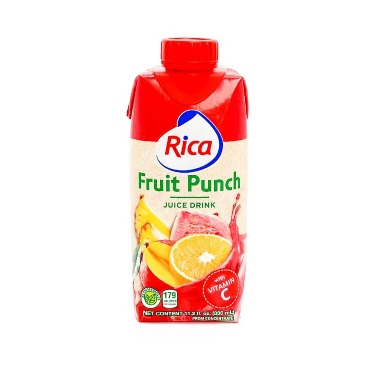 Rica Fruit Punch 330ml, 18 unidades